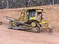 Caterpillar D6 dozer (plant P2) at Mount Solus group bushfire in November 2015.