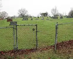 Center Hill Cemetery in Tocowa.
