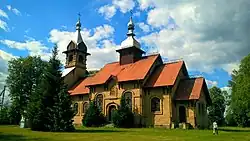 View of the church from the south-eastern side