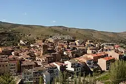 Skyline of Cervera del Río Alhama