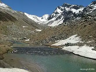 View of Chander Nahan lake