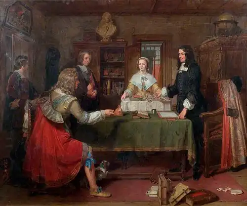 The Temptation of Andrew Marvell by Charles Landseer