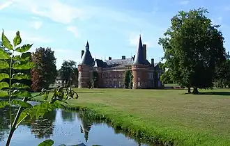 The chateau in Maillebois