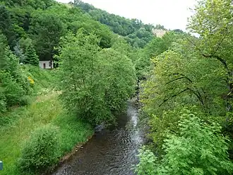 The Chavanon river, in Feyt