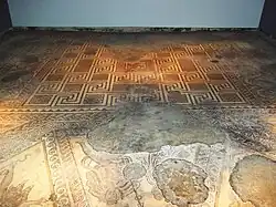 Triclinium mosaic