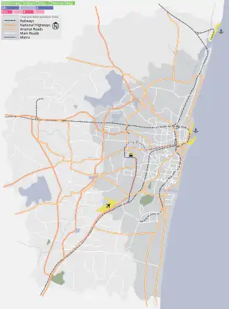 Chepauk is located in Chennai