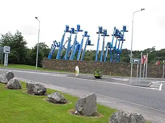 Cherry Pickers on Little Island, Cork - geograph.org.uk - 3058289.jpg
