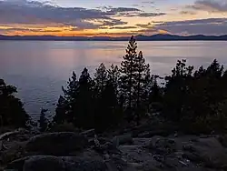 landscape photo of a lake