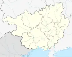 Hepu is located in Guangxi