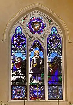Stained glass window