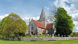 Church of St. Andrew, Alfriston, England, UK