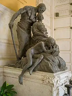 Zanardelli's tomb by Ettore Ximenes