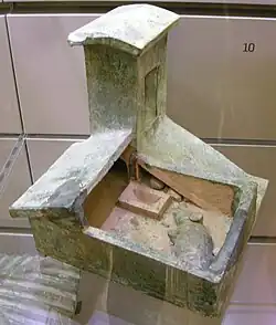 Han dynasty pig latrine