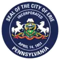 Official seal of Erie, Pennsylvania