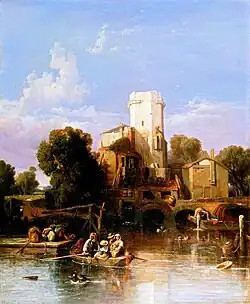 On the Rhine, near Cologne, 1829