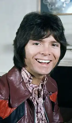 A portrait photo of Cliff Richard taken in 1973