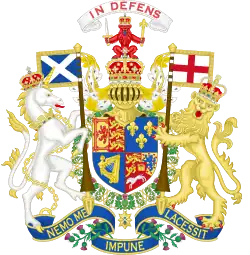 Arms of the Hanoverian Kings of the United Kingdom in Scotland (1816–1837)