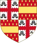 The coat arms of progeny of that marriage