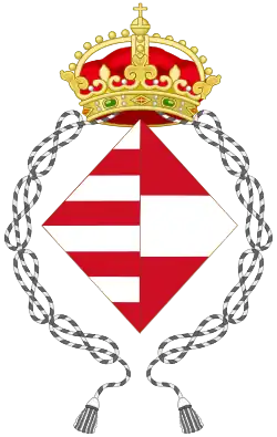 Coat of arms used as Dowager Queen