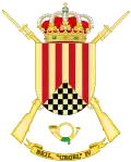 Coat of Arms of the former 4th Light Infantry Brigade "Urgel" (BRIL-IV)