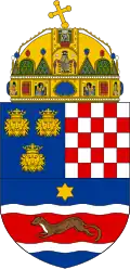 Coat of arms of Kingdom of Croatia-Slavonia