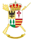 Coat of Arms of the Barracks Services Unit "General Álvarez de Castro" (USAC)