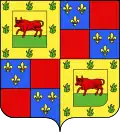 Coat of arms of the dukes of Valentinois.