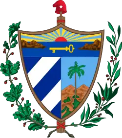 Coat of arms of Cuba.