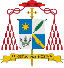 Gregorio Rosa Chávez's coat of arms