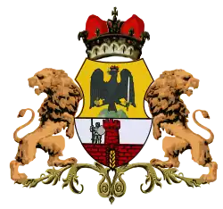 Marițica Bibescu's personal arms
