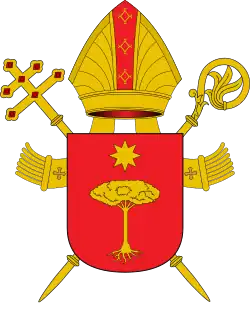 Coat of arms of the Archdiocese of Curitiba