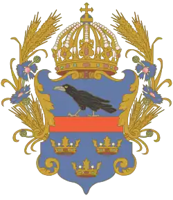 Variation of Galician jackdaw with three crowns