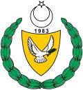 Coat of arms of Northern Cyprus (1983–2007)