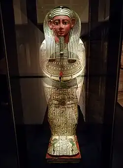 The sarcophagus of Iret-Heru-Ru, Egypt, c. 600 BCE