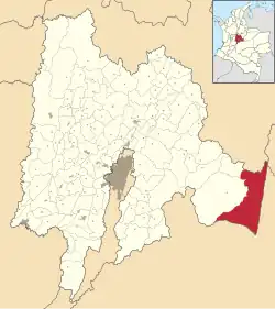 Location of the municipality and town of Gómez Plata in the Antioquia Department of Colombia