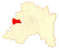 Location in the Santiago Metropolitan Region
