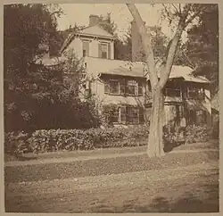 The Wayside, ca. 1895–1905. Archive of Photographic Documentation of Early Massachusetts Architecture, Boston Public Library.