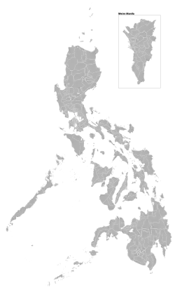 Districts for the 20th Congress of the Philippines.