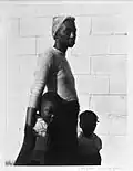 Consuelo Kanaga,[Untitled](Mother with Children), 1950. Brooklyn Museum