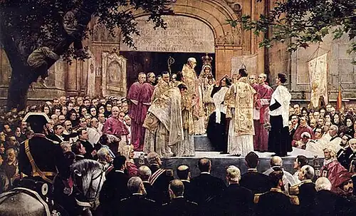 The Coronation of Our Lady of Begoña