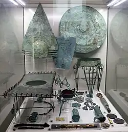 Villanovan culture warrior burial, Italy, 730 BC