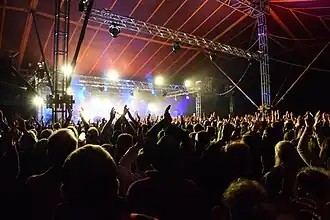 Image 4An audience watching a concert (from Music industry)