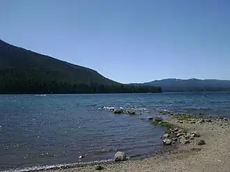 Cultus Lake in Deschutes County