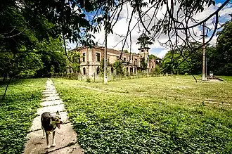The Văcărescu-Calimachi Castle in Mănești village