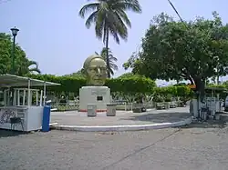 Main square in Cuyutlán