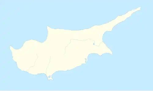 1934–35 Cypriot First Division is located in Cyprus