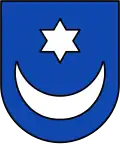 Coat of arms of Oelde, Germany (1910).