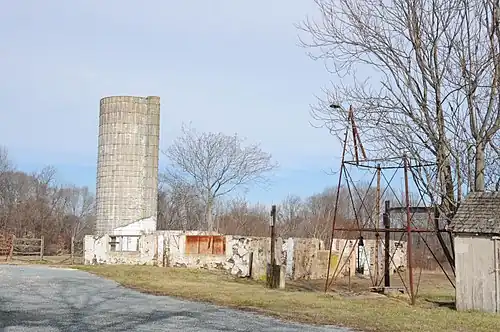 Ruins of the barn