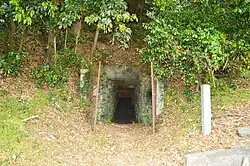 Taikozuka Kofun, entrance