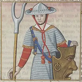 Medieval depiction of Triaria